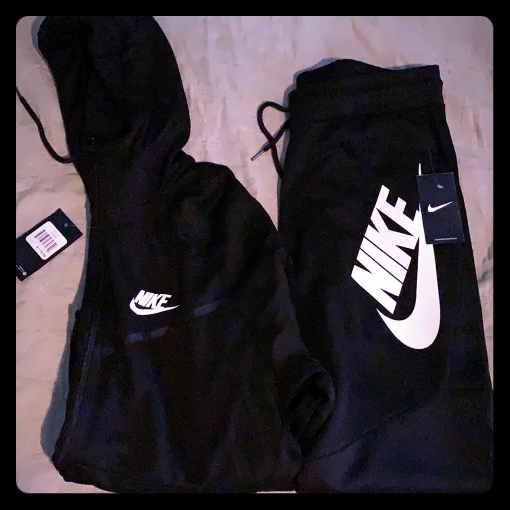 Nike mens tech fleece sweatsuit hoodie+sweatpants